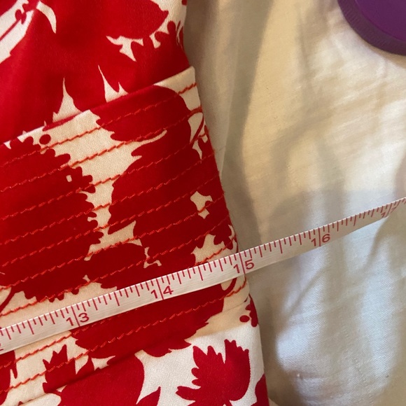 Like New Donna Ricco Floral Fit Flare Dress 10P - Picture 8 of 10